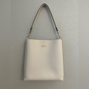 Coach White Mollie Bucket Bag - Great Condition
